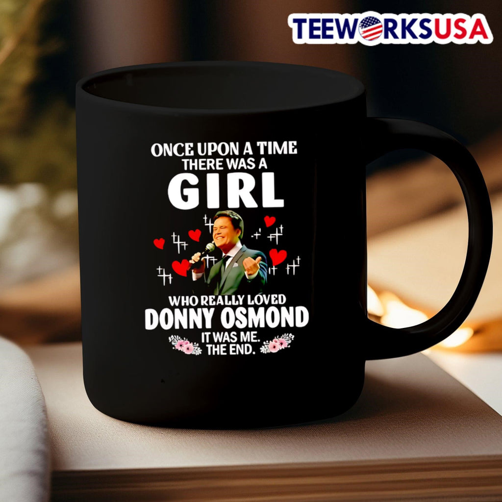 Once upon a time there was girl who really love donny - Adult & Kids T-Shirts, Sweatshirts & Hoodies apparel design preview 3