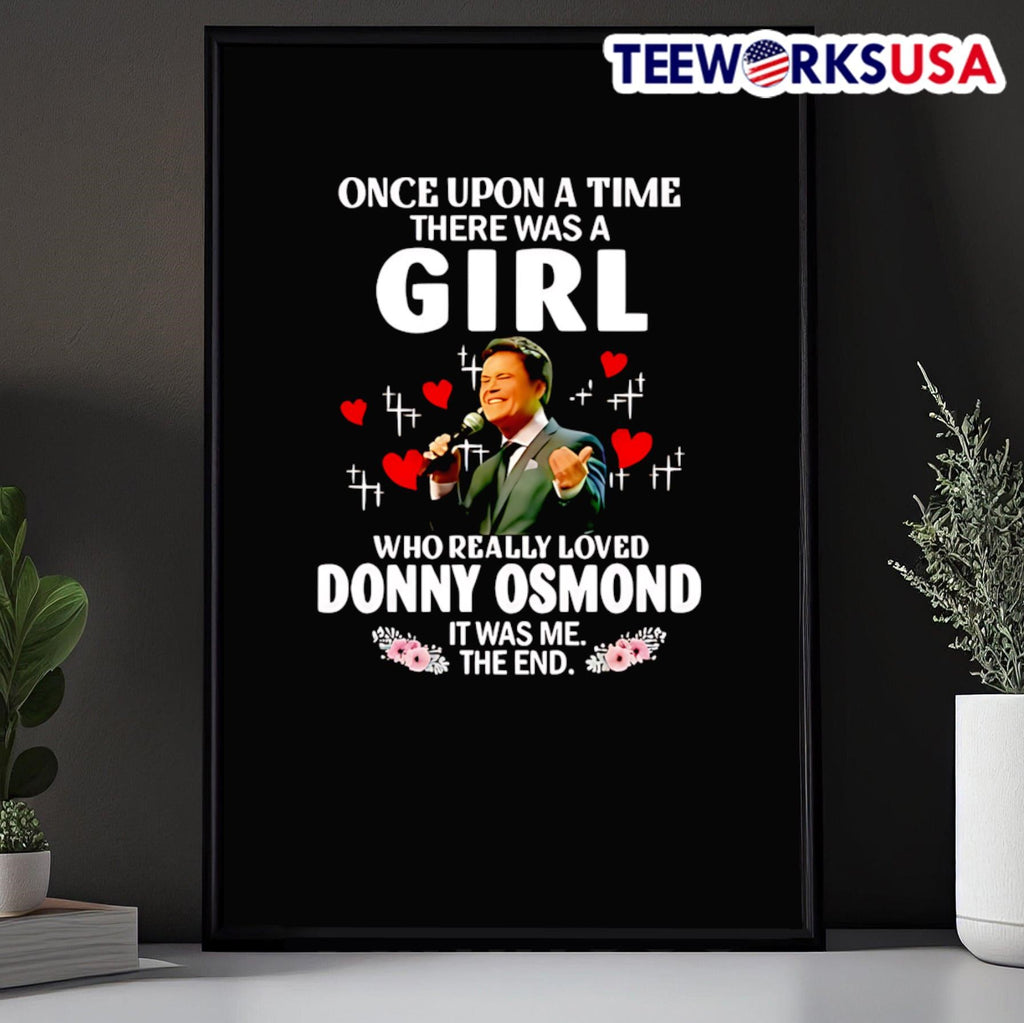 Once upon a time there was girl who really love donny - Adult & Kids T-Shirts, Sweatshirts & Hoodies apparel design preview 5