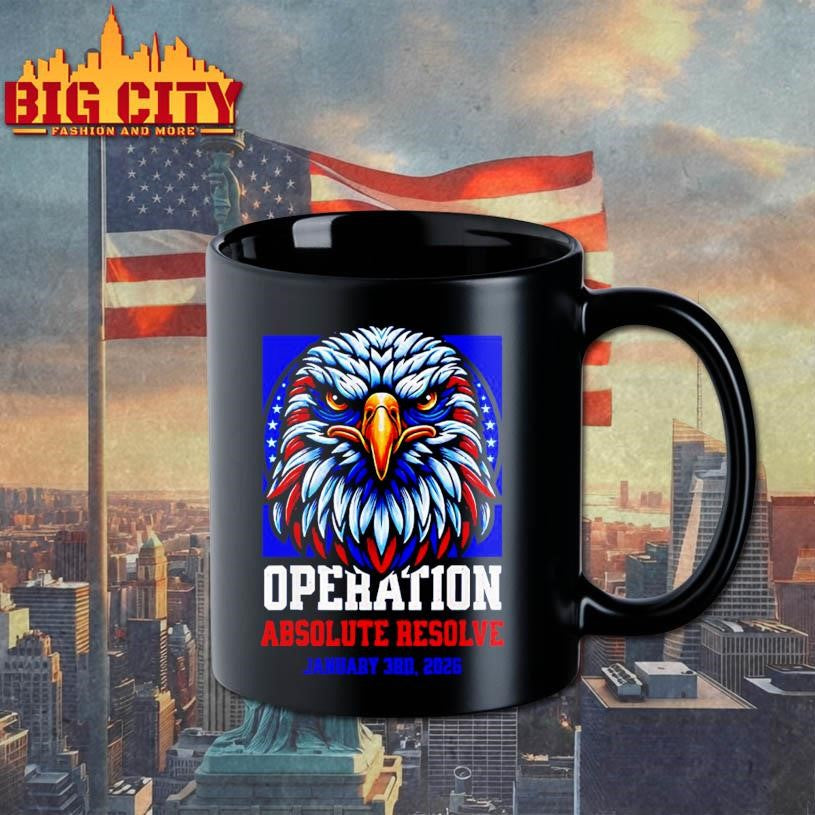Operation Absolute Resolve January 3rd 2026 - Adult & Kids T-Shirts, Sweatshirts & Hoodies apparel design preview 3