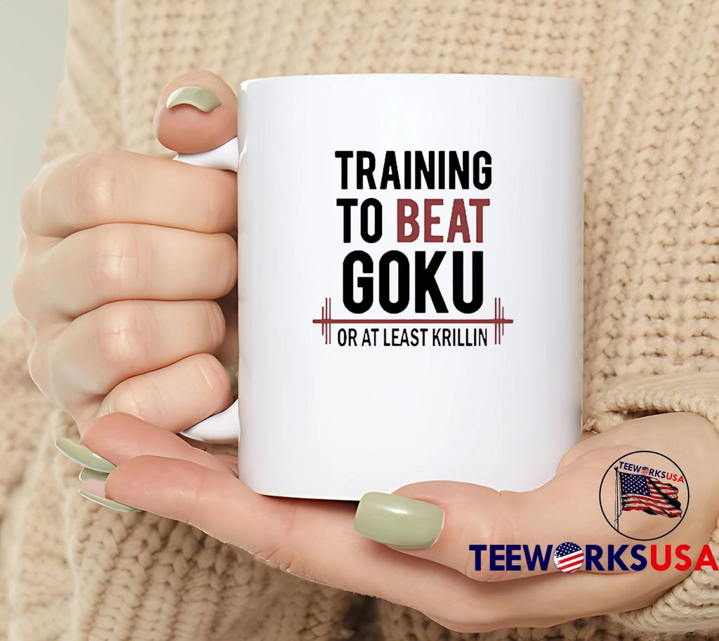 Or at Least Krillin Training to Beat Goku - Adult & Kids T-Shirts, Sweatshirts & Hoodies apparel design preview 4