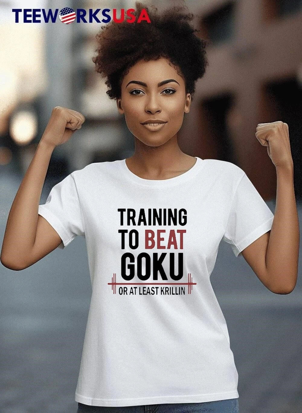 Or at Least Krillin Training to Beat Goku - Adult & Kids T-Shirts, Sweatshirts & Hoodies apparel design preview 6