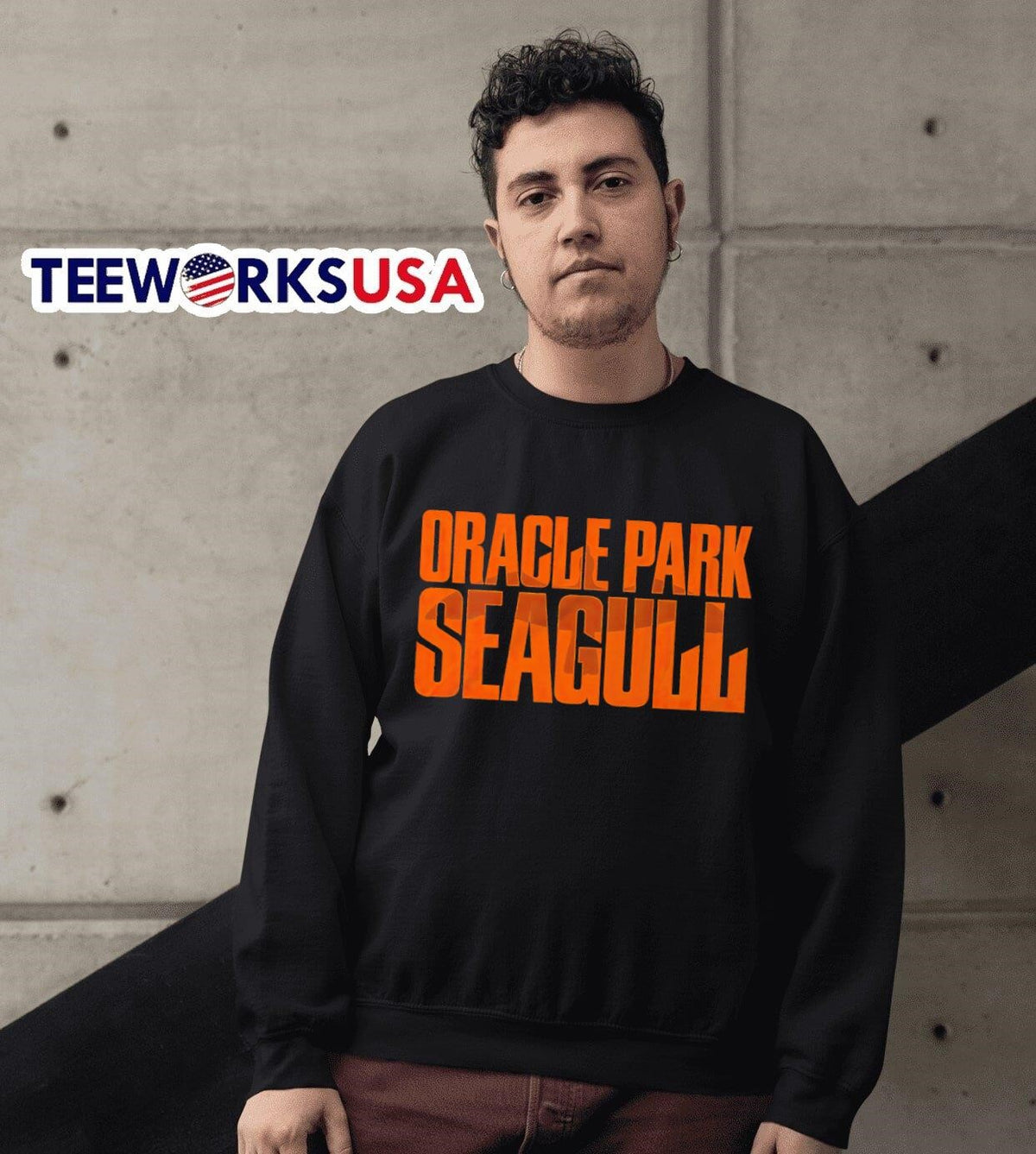 Oracle Park Seagull - Adult & Kids T-Shirts, Sweatshirts & Hoodies apparel design preview 3
