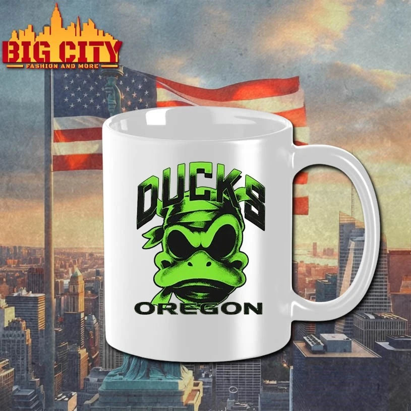 Oregon Ducks Mummy Duck Glow In The Dark - Adult & Kids T-Shirts, Sweatshirts & Hoodies apparel design preview 3