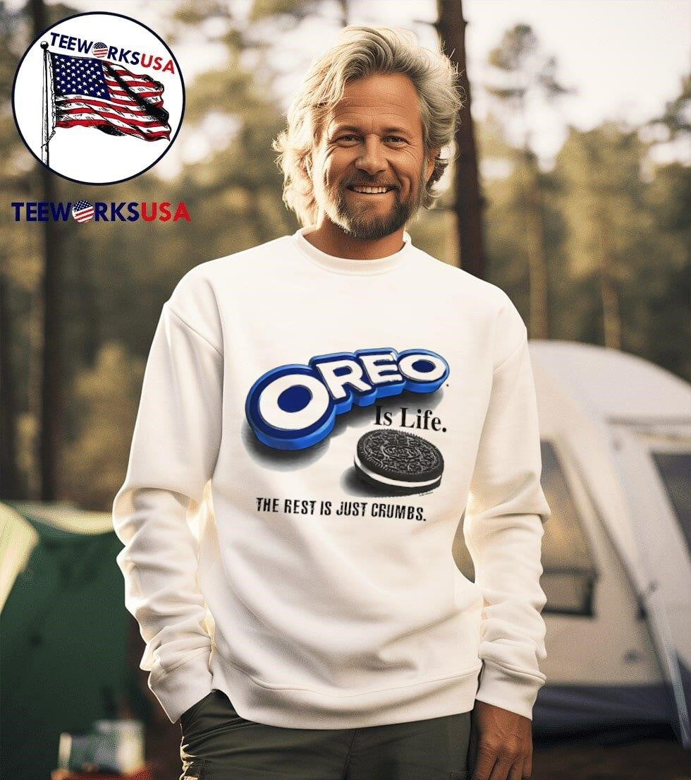 Oreo is life the rest just crumbs - Adult & Kids T-Shirts, Sweatshirts & Hoodies apparel design preview 3