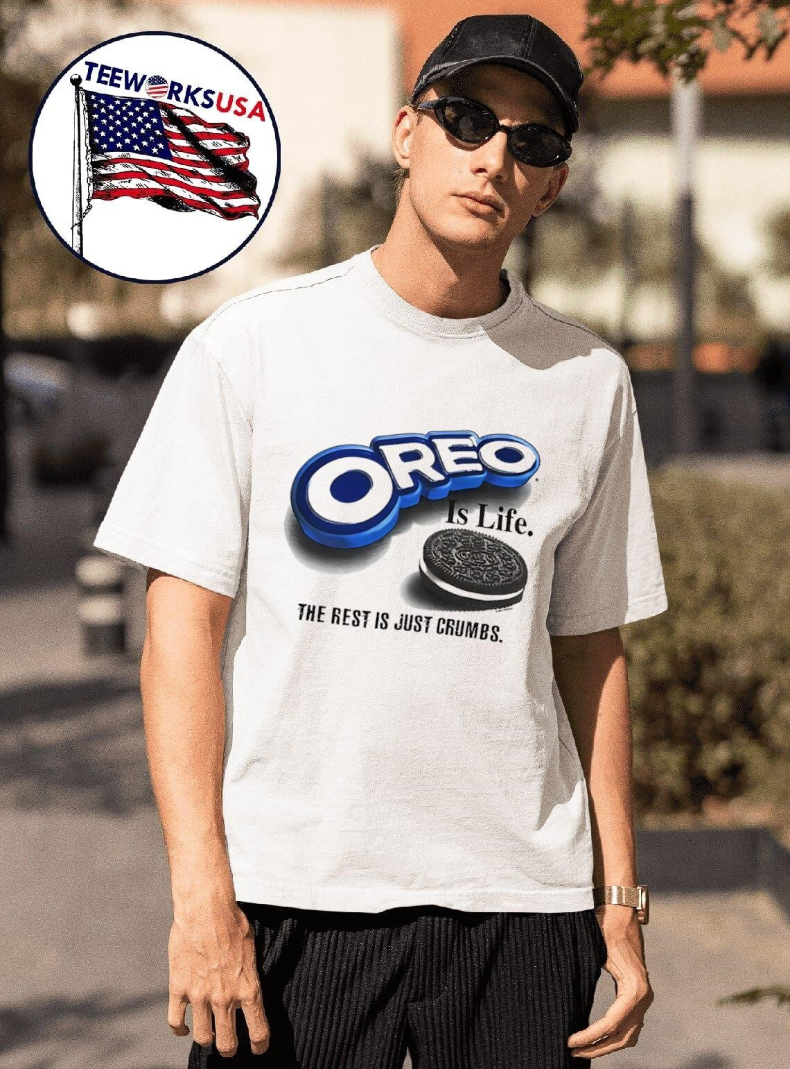 Oreo is life the rest just crumbs - Adult & Kids T-Shirts, Sweatshirts & Hoodies apparel design preview 1