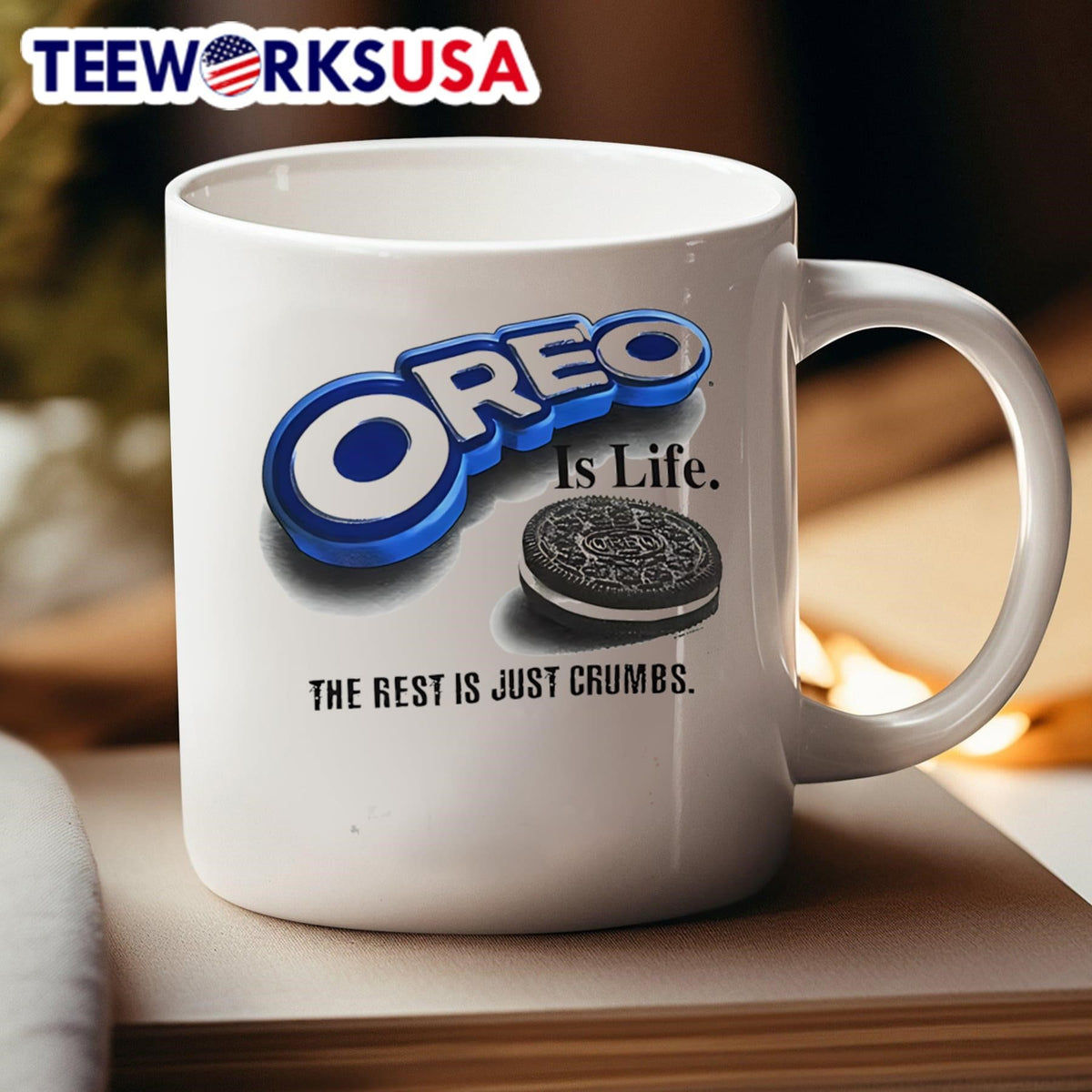 Oreo is life the rest just crumbs - Adult & Kids T-Shirts, Sweatshirts & Hoodies apparel design preview 4