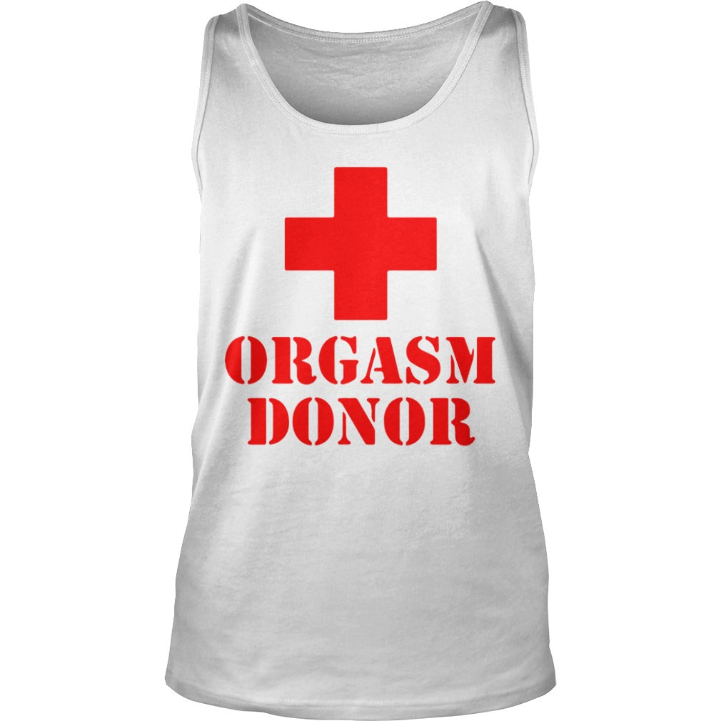 Orgasm Donor - Adult & Kids T-Shirts, Sweatshirts & Hoodies apparel design preview 3