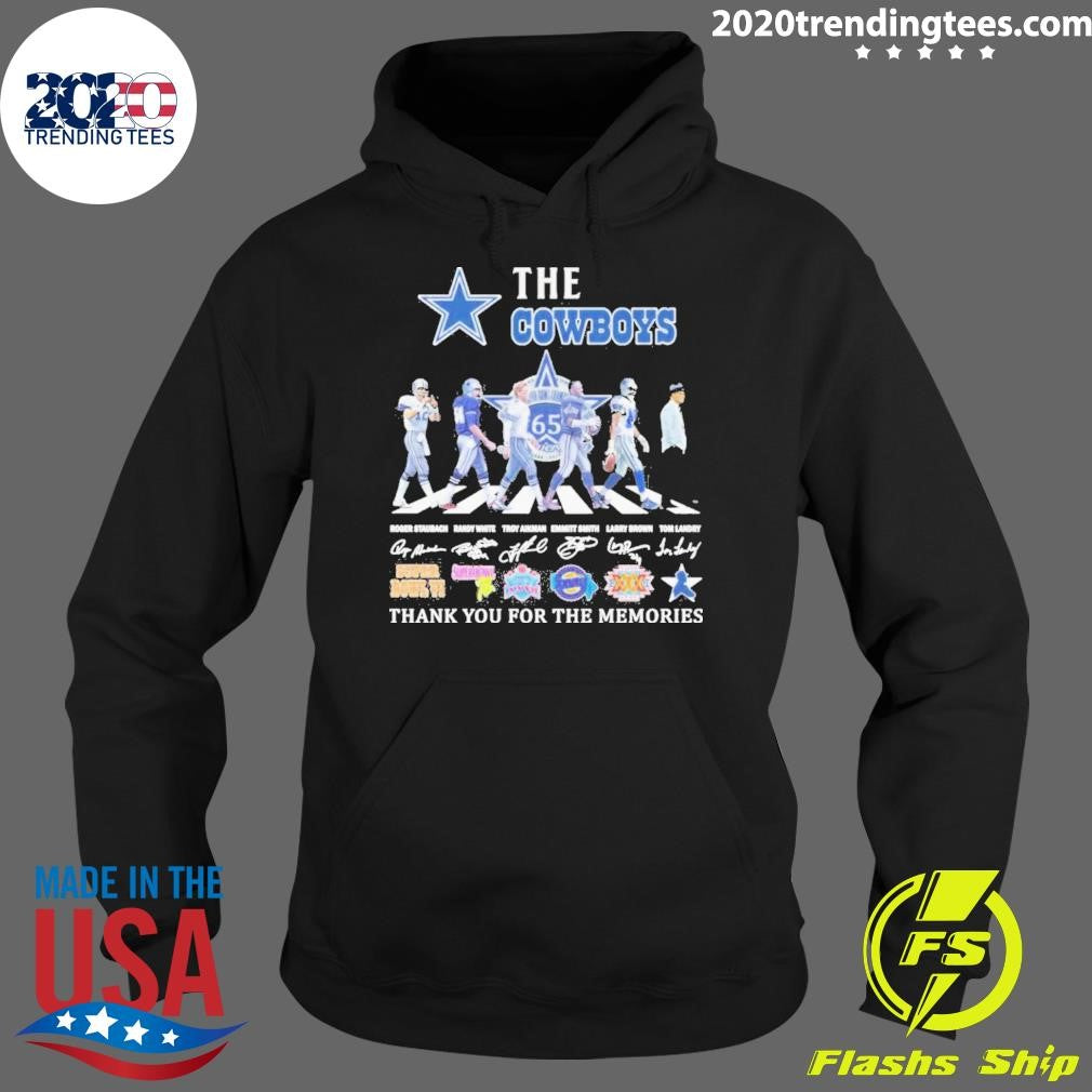 Original 65th Anniversary The Cowboys Abbey Road - Adult & Kids T-Shirts, Sweatshirts & Hoodies apparel design preview 2