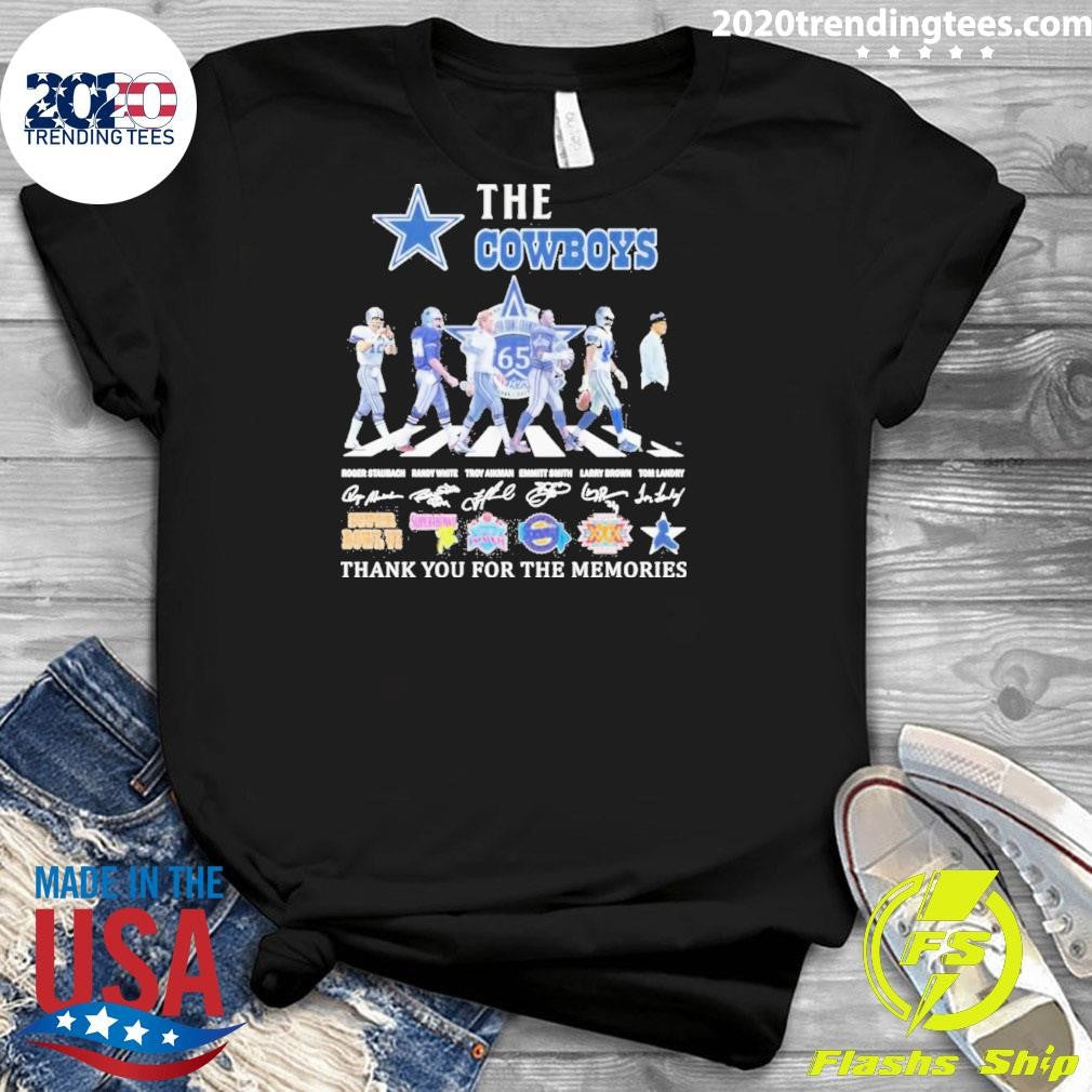 Original 65th Anniversary The Cowboys Abbey Road - Adult & Kids T-Shirts, Sweatshirts & Hoodies apparel design preview 3