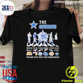 Original 65th Anniversary The Cowboys Abbey Road - Adult & Kids T-Shirts, Sweatshirts & Hoodies apparel design preview 1
