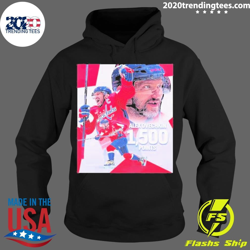 Original Alex Ovechkin Is The 16th Player In Nhl - Adult & Kids T-Shirts, Sweatshirts & Hoodies apparel design preview 2