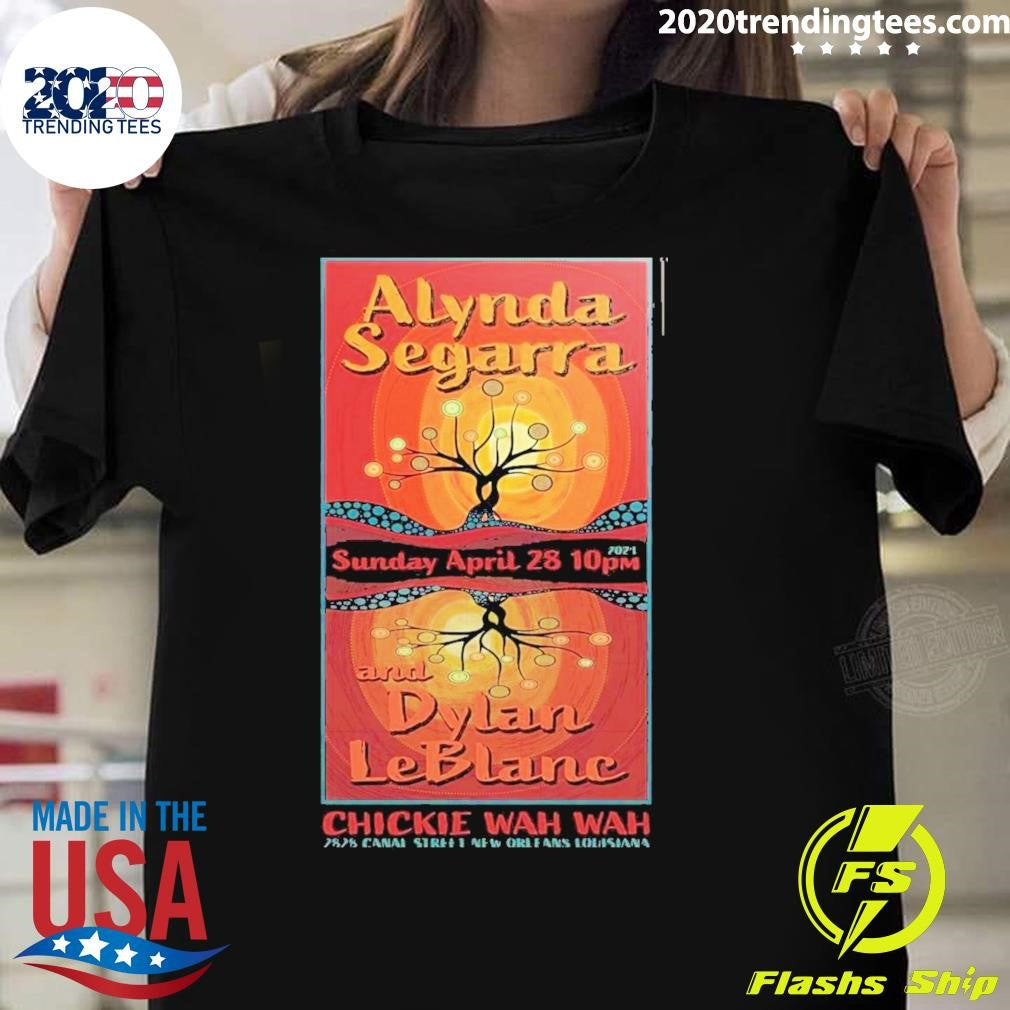 Original Alynda Segarra And Dylan LeBlanc April 28 - Adult & Kids T-Shirts, Sweatshirts & Hoodies apparel design preview 1
