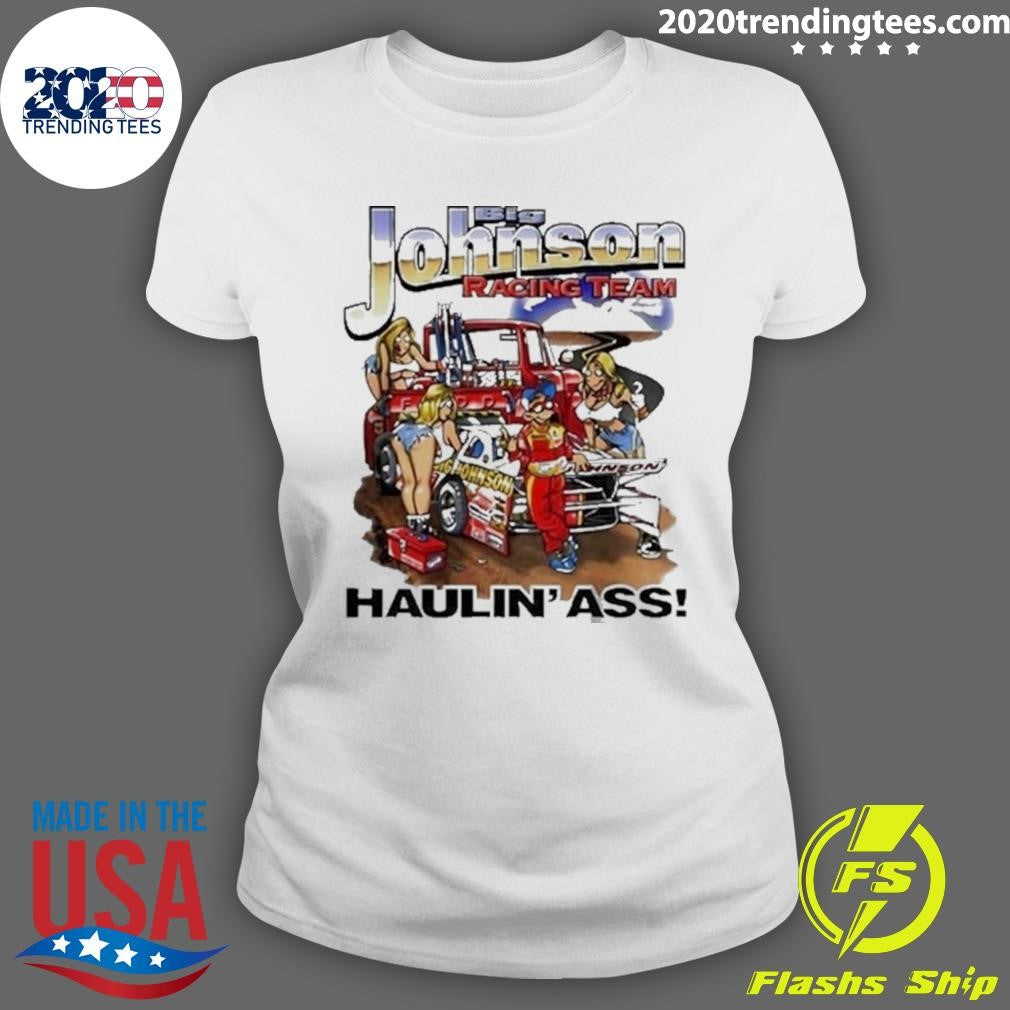 Original Big Johnson Racing Team - Adult & Kids T-Shirts, Sweatshirts & Hoodies apparel design preview 3