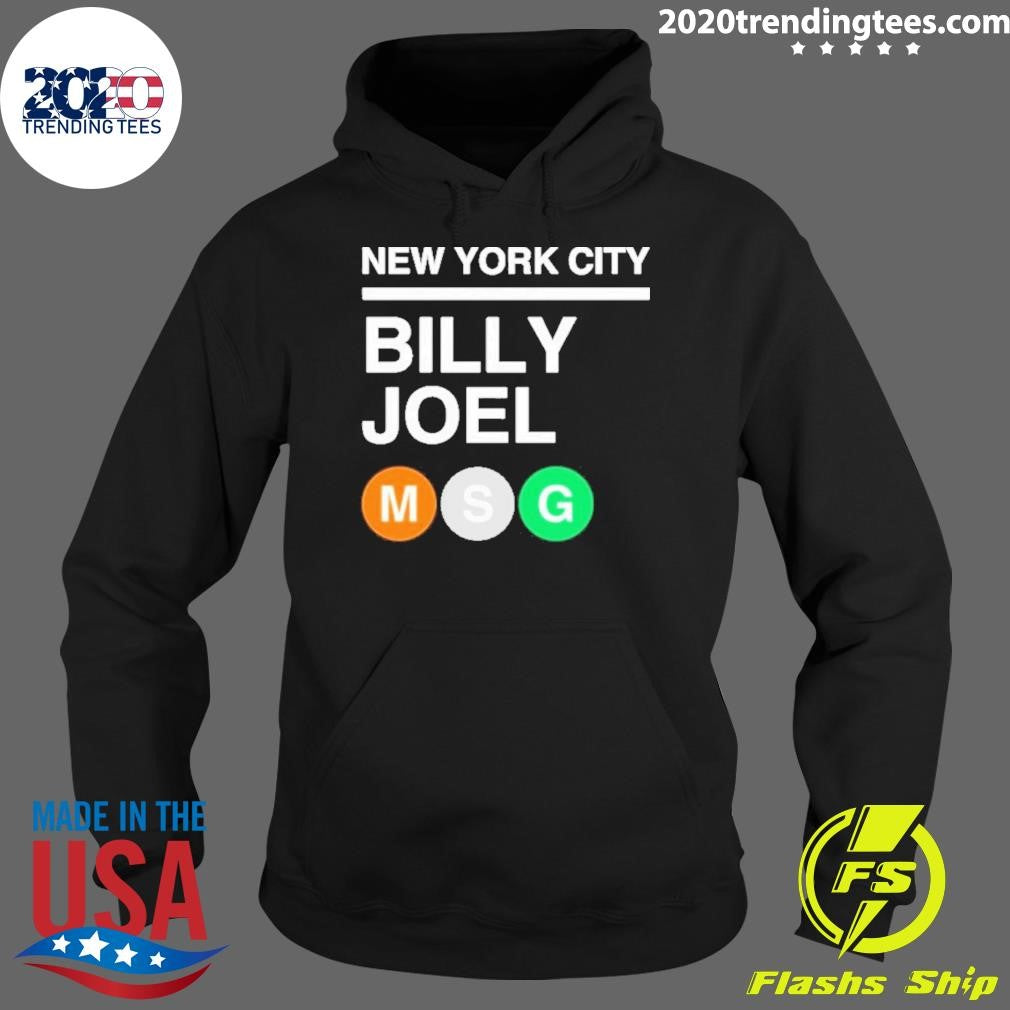 Original Billy Joel MSG Subway New York City - Adult & Kids T-Shirts, Sweatshirts & Hoodies apparel design preview 2
