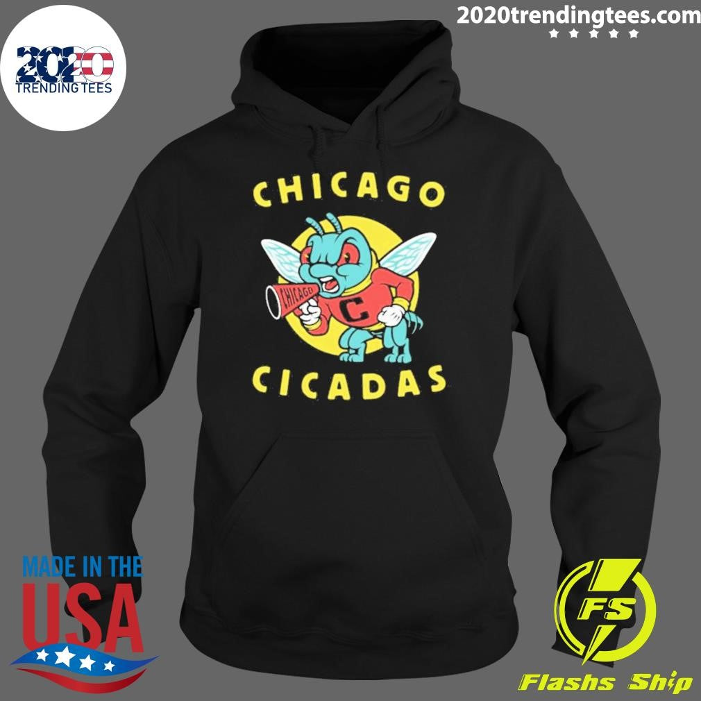 Original Chicago Cicadas - Adult & Kids T-Shirts, Sweatshirts & Hoodies apparel design preview 2