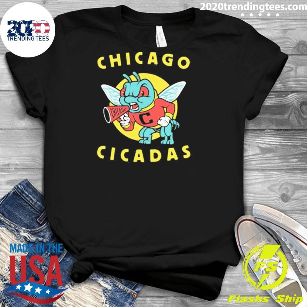 Original Chicago Cicadas - Adult & Kids T-Shirts, Sweatshirts & Hoodies apparel design preview 3