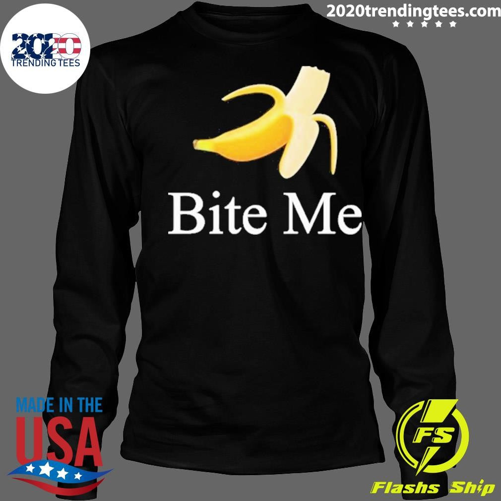 Original Coi Leray Banana Bite Me - Adult & Kids T-Shirts, Sweatshirts & Hoodies apparel design preview 4