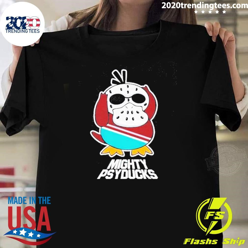 Original Confused Duck Mighty Psyducks - Adult & Kids T-Shirts, Sweatshirts & Hoodies apparel design preview 1