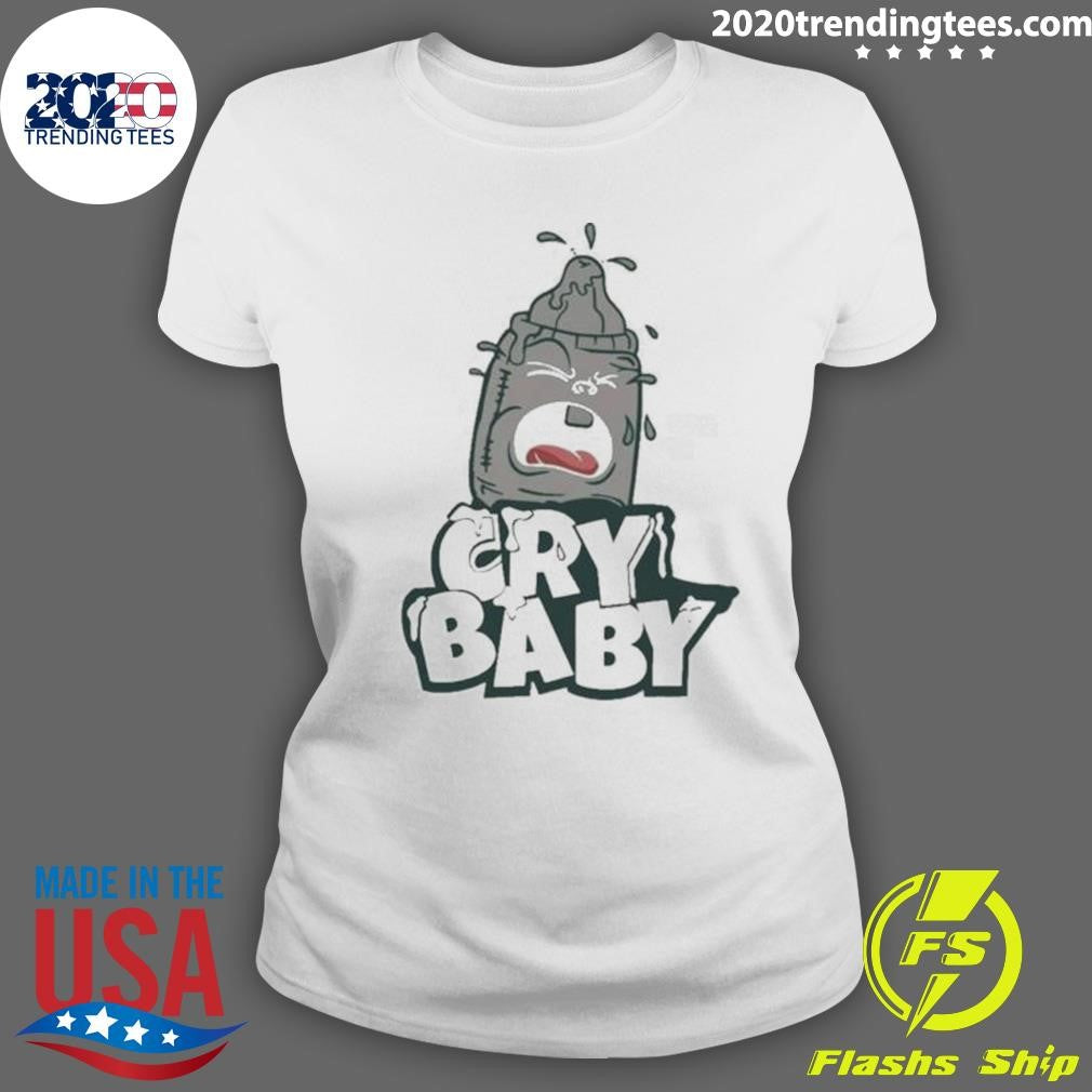 Original Cry Baby Oxidized Green - Adult & Kids T-Shirts, Sweatshirts & Hoodies apparel design preview 3