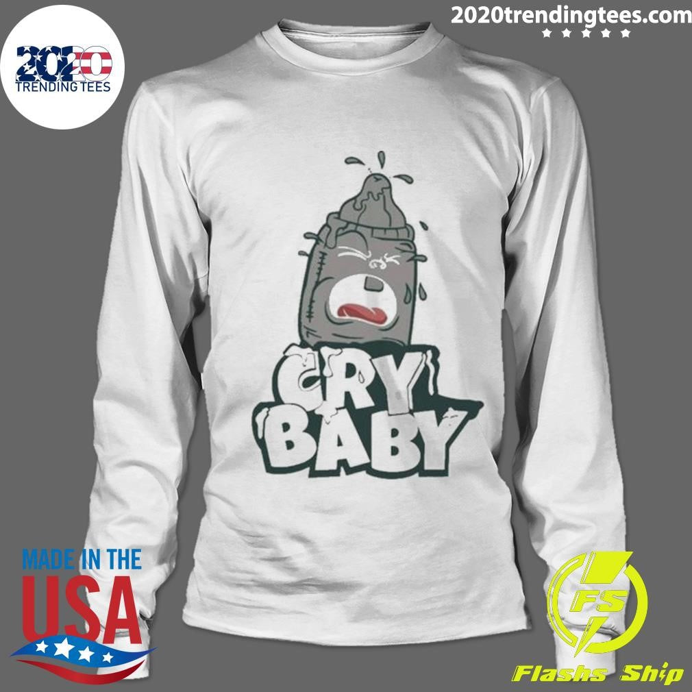 Original Cry Baby Oxidized Green - Adult & Kids T-Shirts, Sweatshirts & Hoodies apparel design preview 4