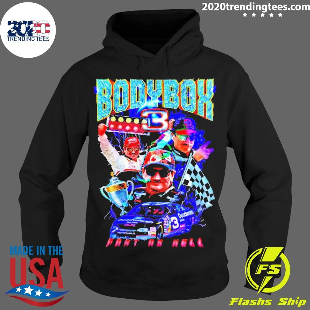Original Dale Earnhardt Bodybox Past As Hell - Adult & Kids T-Shirts, Sweatshirts & Hoodies apparel design preview 2