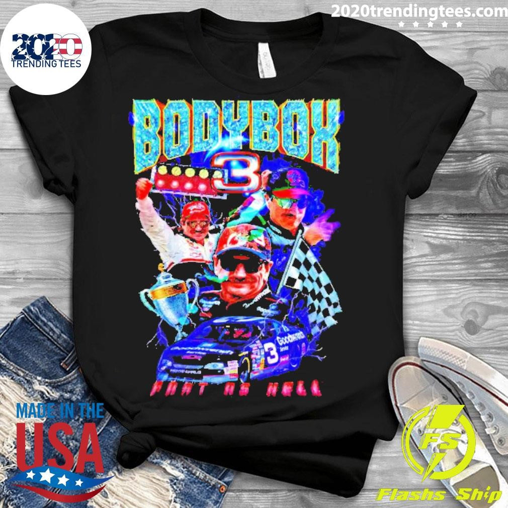 Original Dale Earnhardt Bodybox Past As Hell - Adult & Kids T-Shirts, Sweatshirts & Hoodies apparel design preview 3