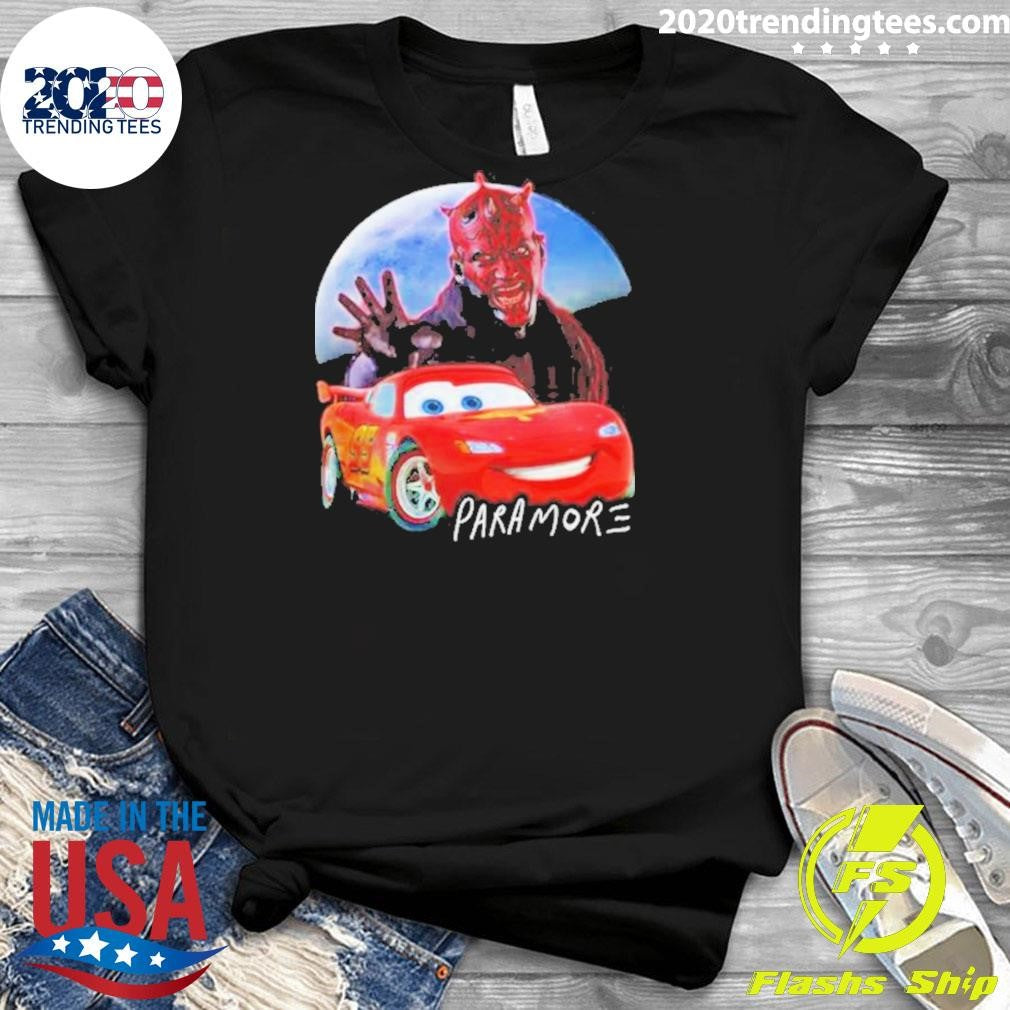 Original Darth Maul Lightning McQueen Paramore - Adult & Kids T-Shirts, Sweatshirts & Hoodies apparel design preview 3