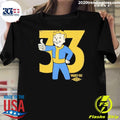 Original Fallout Vault Boy 33 Vintage - Adult & Kids T-Shirts, Sweatshirts & Hoodies apparel design preview 1