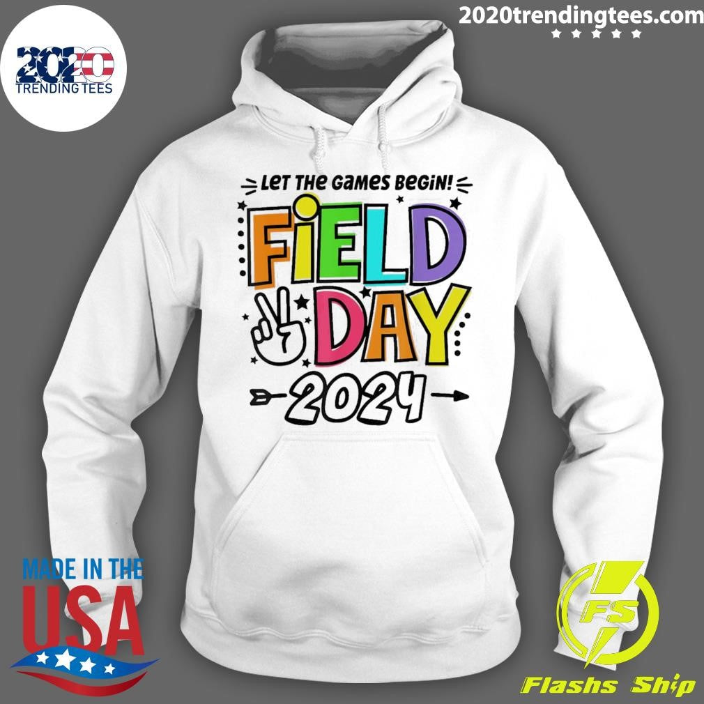 Original Field Day 2024 Outside Activities - Adult & Kids T-Shirts, Sweatshirts & Hoodies apparel design preview 2