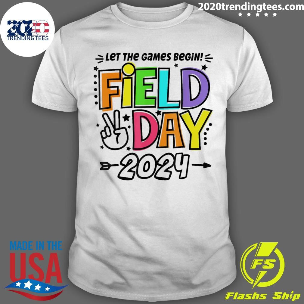 Original Field Day 2024 Outside Activities - Adult & Kids T-Shirts, Sweatshirts & Hoodies apparel design preview 1