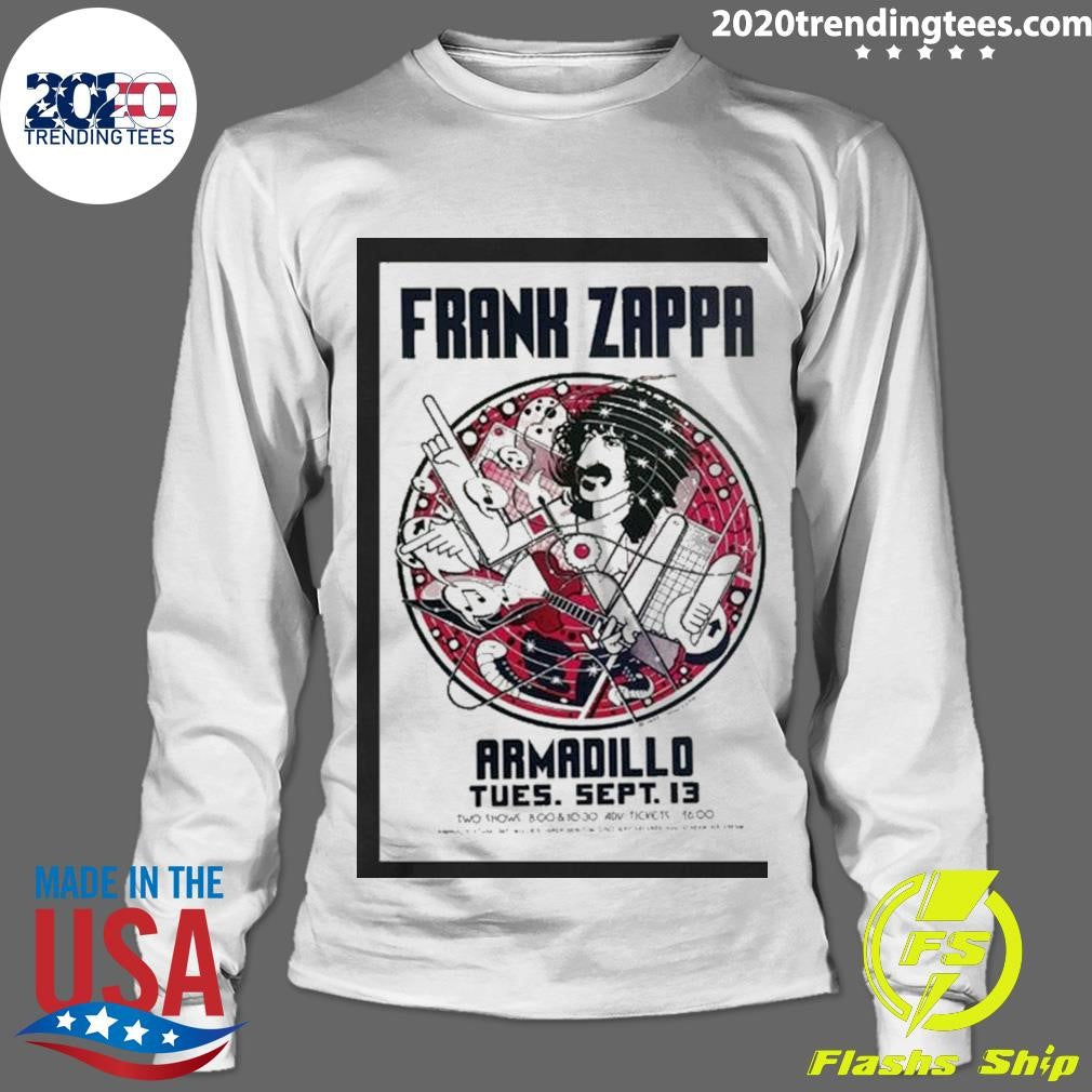 Original Frank Zappa September 13 2024, Armadillo - Adult & Kids T-Shirts, Sweatshirts & Hoodies apparel design preview 4