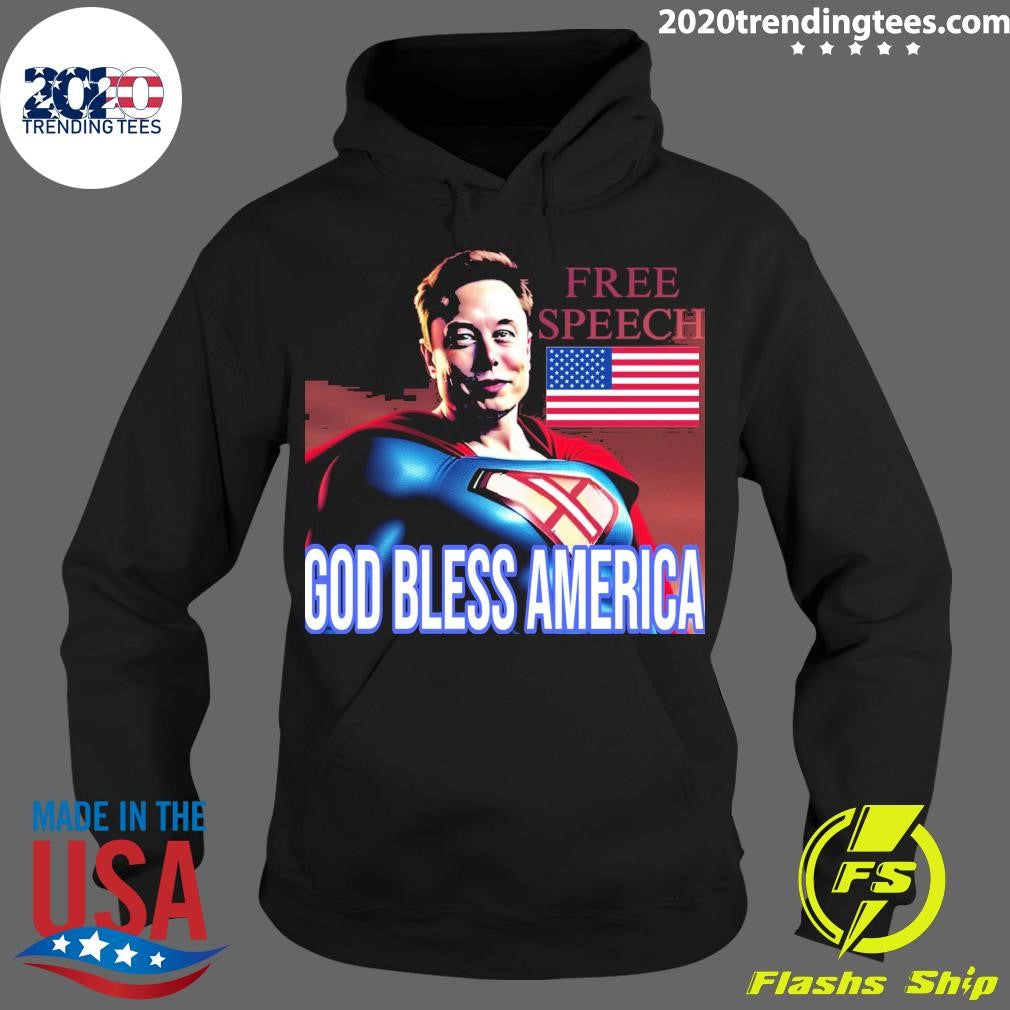 Original Free Speech God Bless America - Adult & Kids T-Shirts, Sweatshirts & Hoodies apparel design preview 2