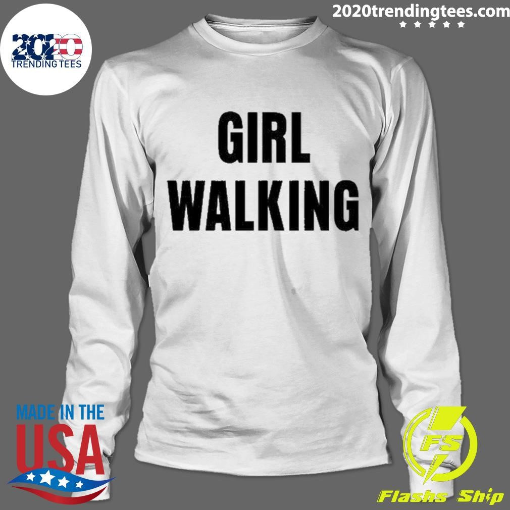 Original Girl Walking - Adult & Kids T-Shirts, Sweatshirts & Hoodies apparel design preview 4