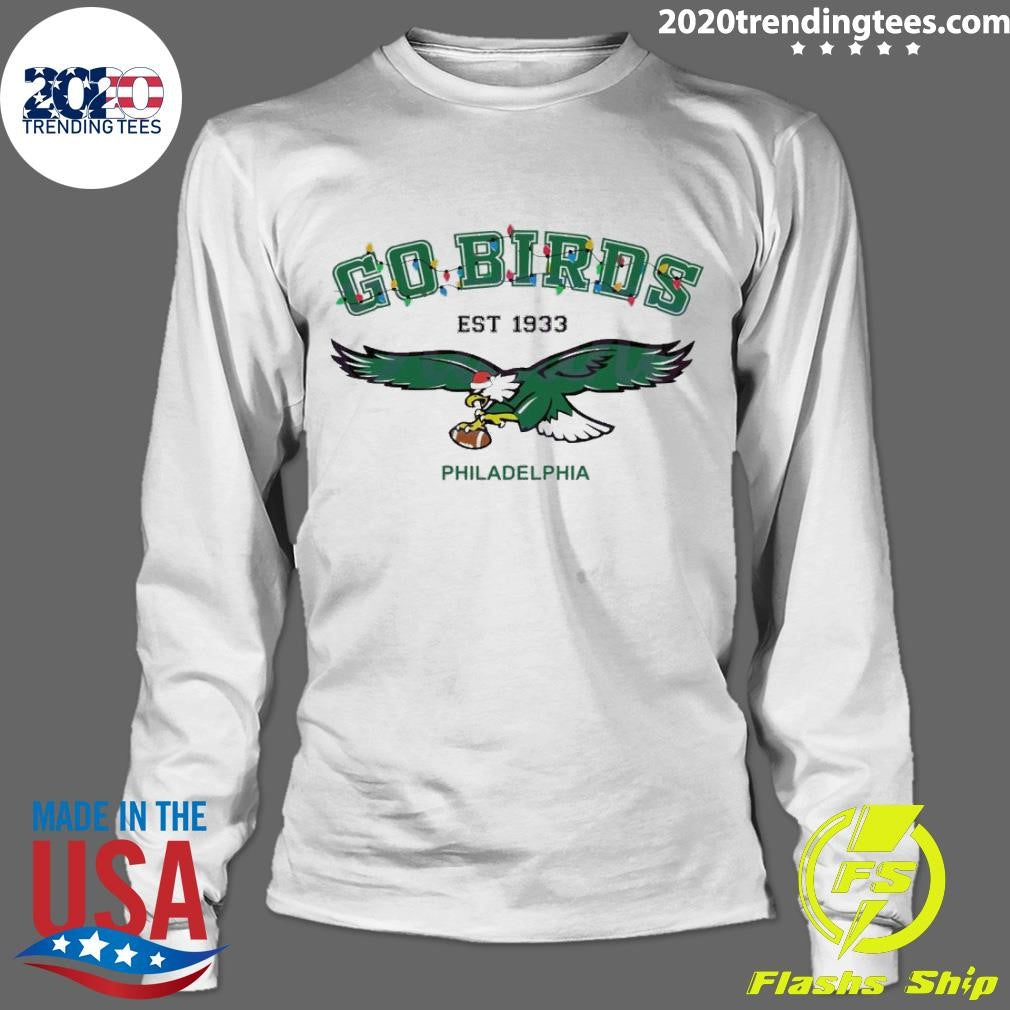 Original Go Birds Philadelphia Est 1933 Christmas - Adult & Kids T-Shirts, Sweatshirts & Hoodies apparel design preview 4