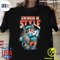 Original Golfing Cat - Adult & Kids T-Shirts, Sweatshirts & Hoodies apparel design preview 1