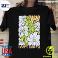 Original Happy Earth Daisies - Adult & Kids T-Shirts, Sweatshirts & Hoodies apparel design preview 1