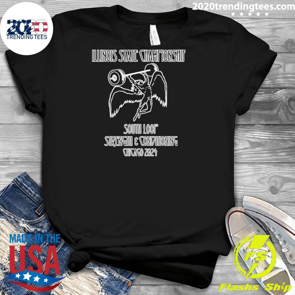 Original Illinois State Championship South Loop - Adult & Kids T-Shirts, Sweatshirts & Hoodies apparel design preview 3