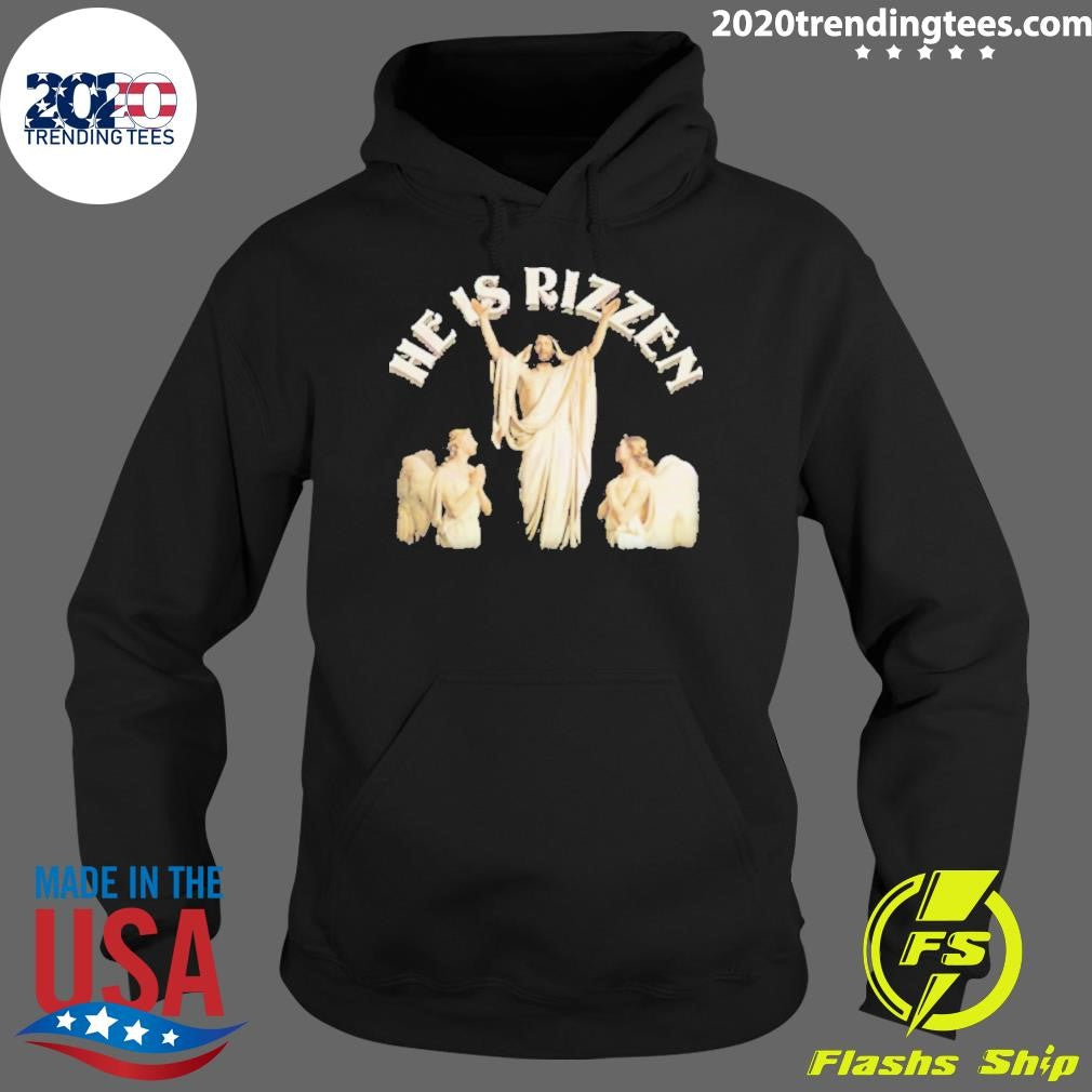 Original Jesus He Is Rizzen - Adult & Kids T-Shirts, Sweatshirts & Hoodies apparel design preview 2