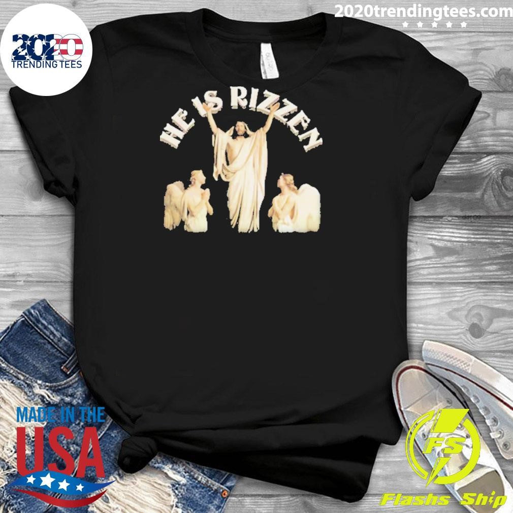 Original Jesus He Is Rizzen - Adult & Kids T-Shirts, Sweatshirts & Hoodies apparel design preview 3