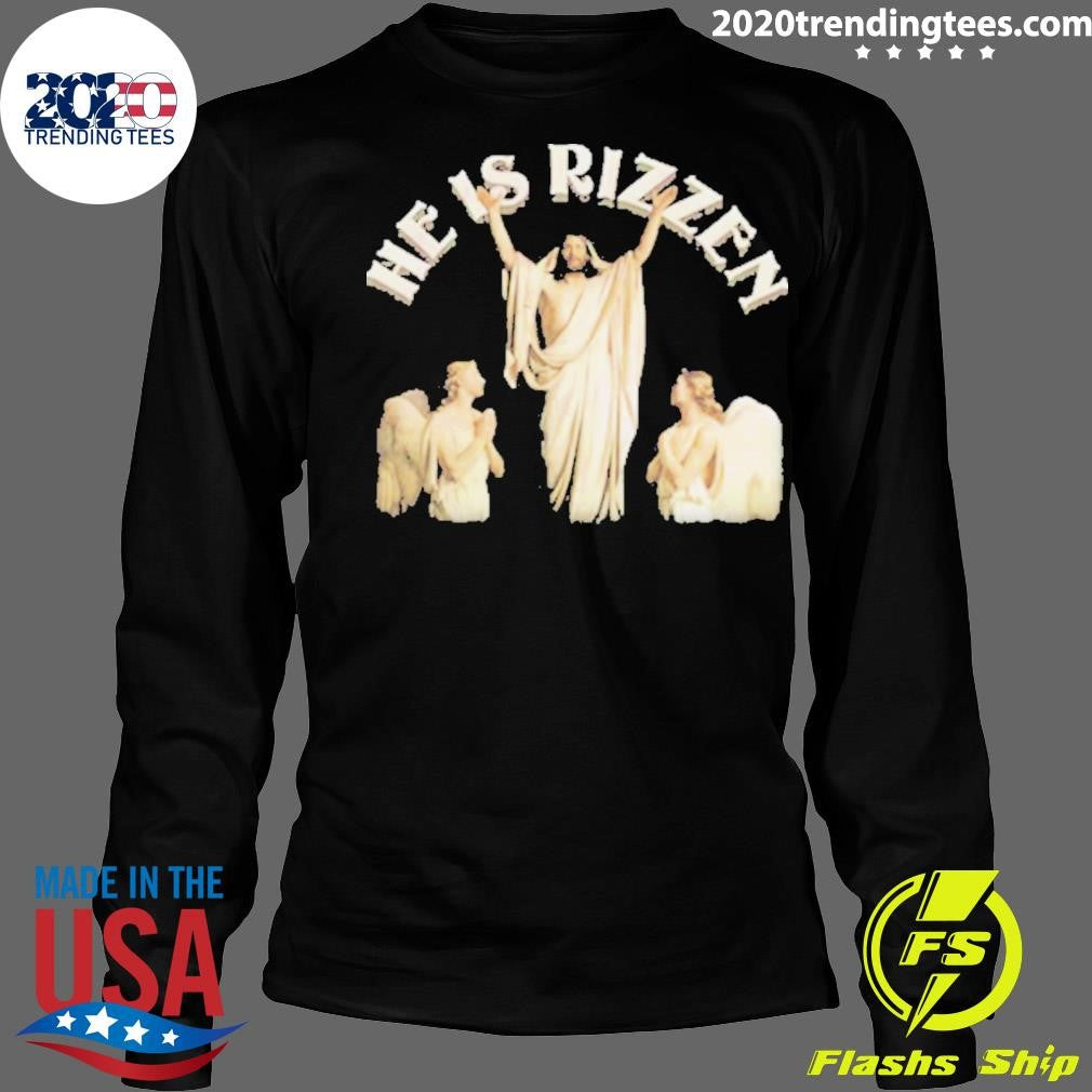 Original Jesus He Is Rizzen - Adult & Kids T-Shirts, Sweatshirts & Hoodies apparel design preview 4