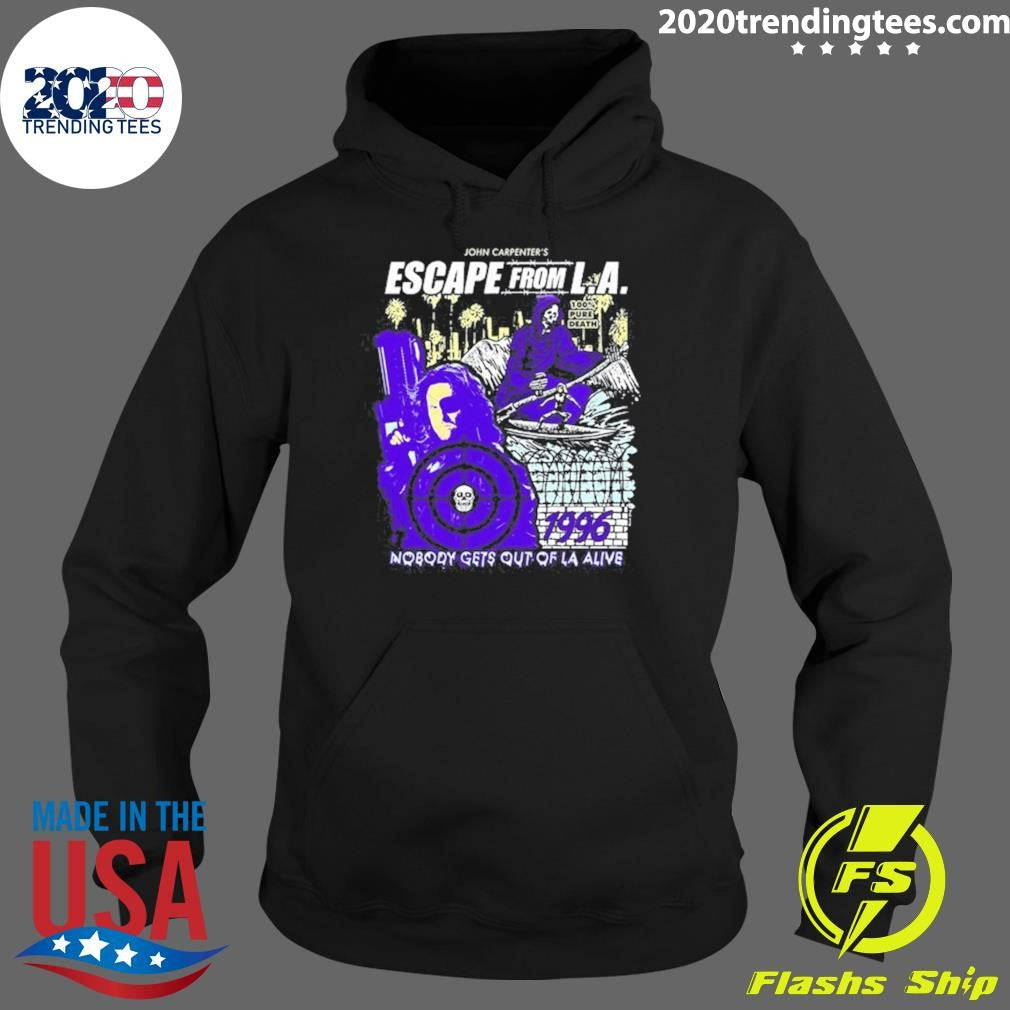 Original John Carpenter's Escape From La - Adult & Kids T-Shirts, Sweatshirts & Hoodies apparel design preview 2