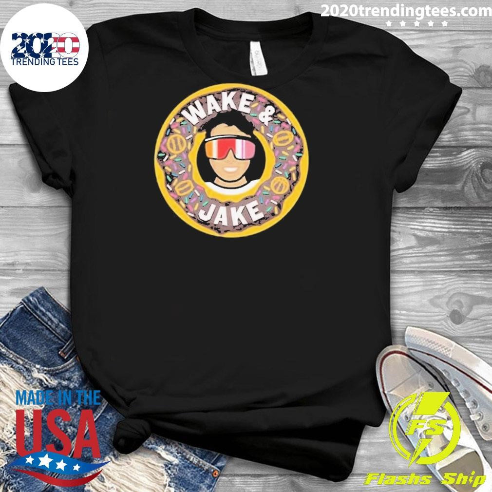 Original Jomboymedia Store Wake N Jake - Adult & Kids T-Shirts, Sweatshirts & Hoodies apparel design preview 3