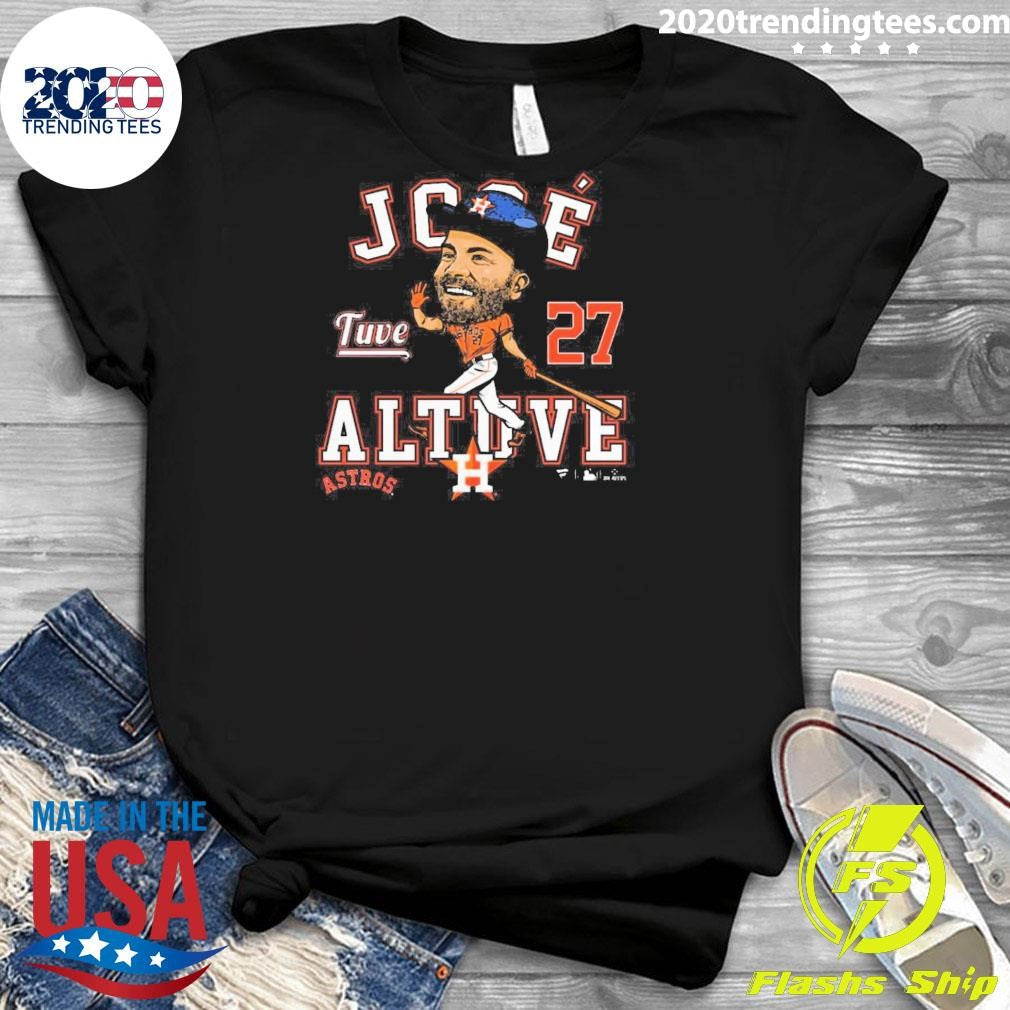 Original Jose Altuve Houston Astros 2024 Hometown - Adult & Kids T-Shirts, Sweatshirts & Hoodies apparel design preview 3
