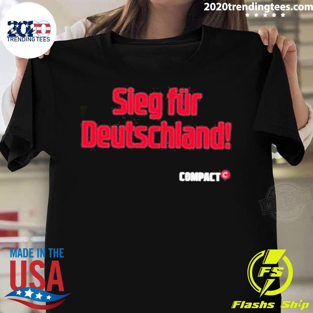 Original Jürgen Elsässer Sieg Für Deutschland - Adult & Kids T-Shirts, Sweatshirts & Hoodies apparel design preview 1