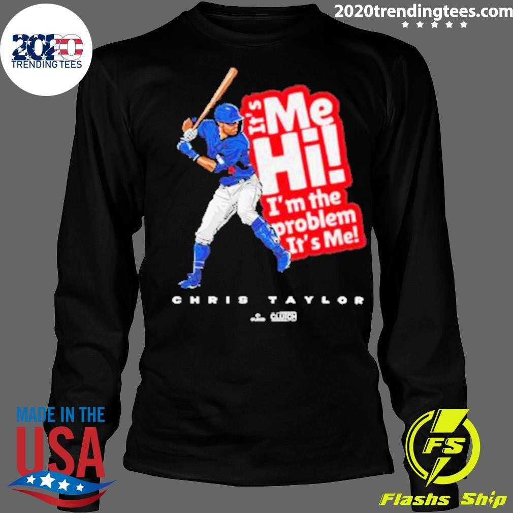 Original Los Angeles Dodgers #3 Chris Taylor I'm The - Adult & Kids T-Shirts, Sweatshirts & Hoodies apparel design preview 4