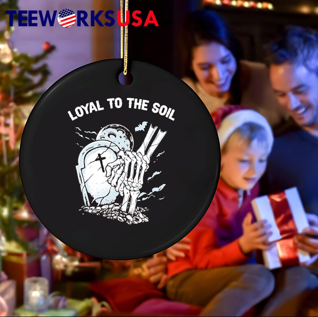 Original Loyal to the soil skeleton hands grave moon - Adult & Kids T-Shirts, Sweatshirts & Hoodies apparel design preview 4