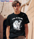 Original Loyal to the soil skeleton hands grave moon - Adult & Kids T-Shirts, Sweatshirts & Hoodies apparel design preview 1