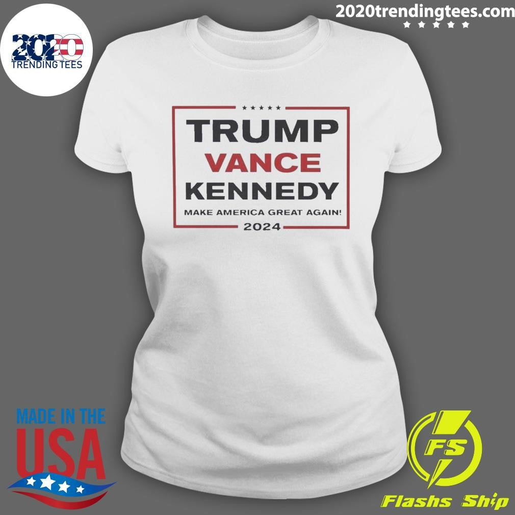 Original Maga Trump Vance Kennedy 2024 - Adult & Kids T-Shirts, Sweatshirts & Hoodies apparel design preview 3