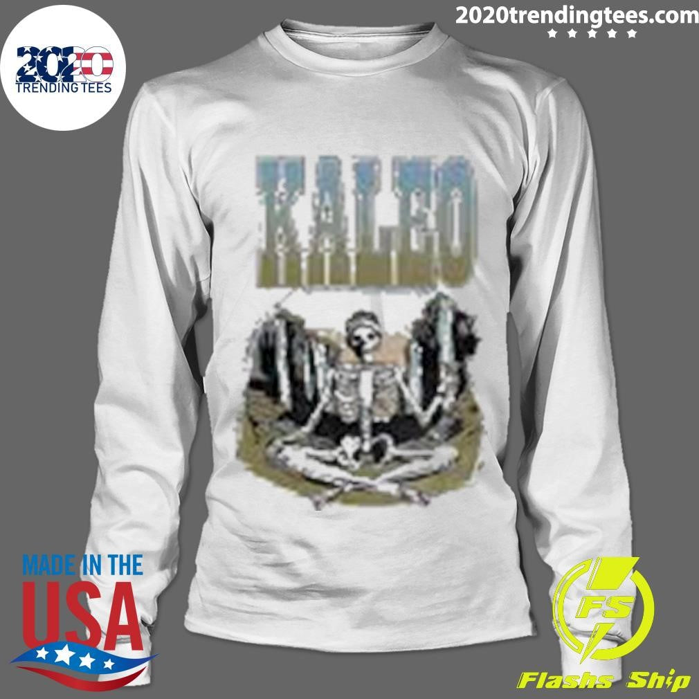 Original Meditating Skeleton Kaleo - Adult & Kids T-Shirts, Sweatshirts & Hoodies apparel design preview 4