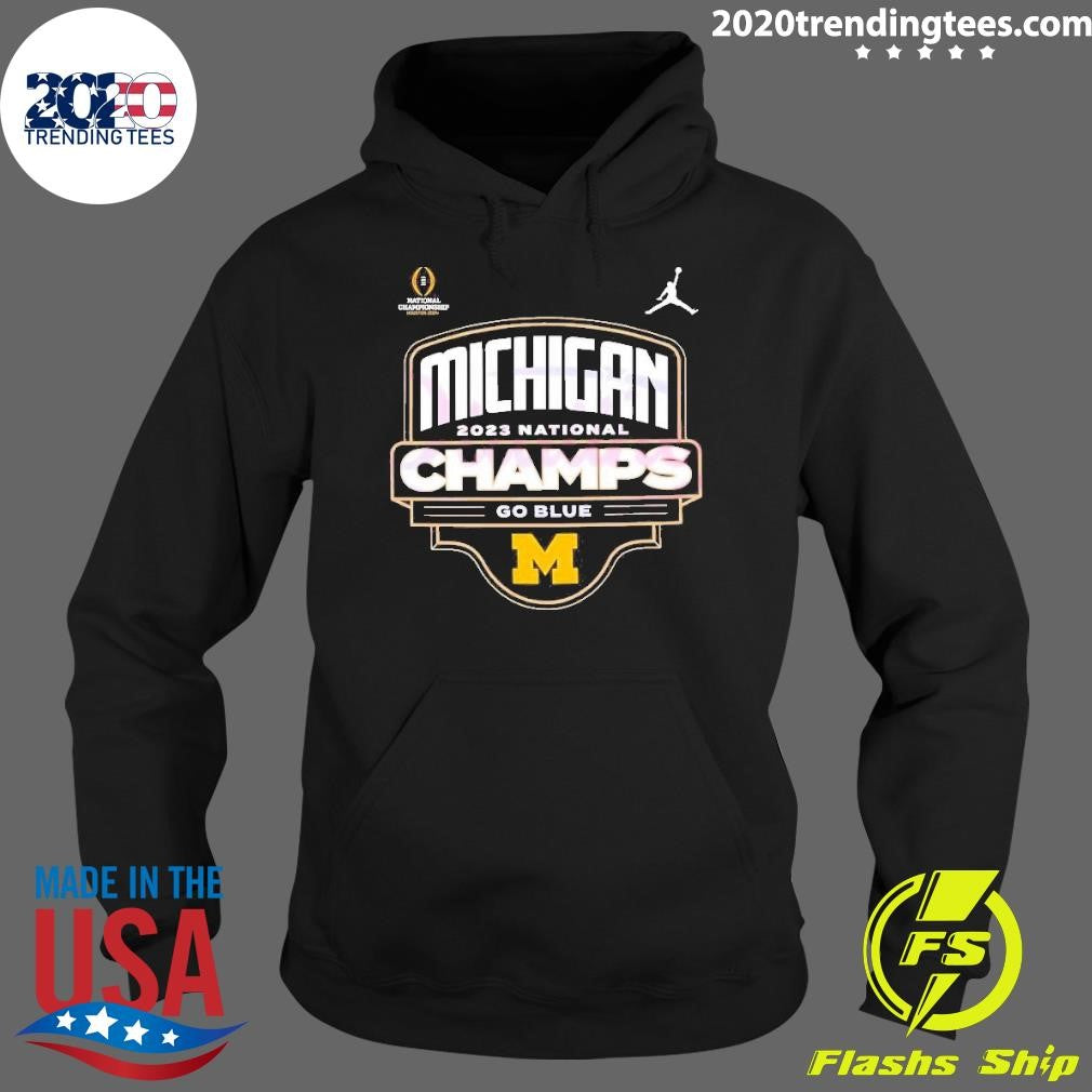 Original Michigan National Champs Go Blue - Adult & Kids T-Shirts, Sweatshirts & Hoodies apparel design preview 2